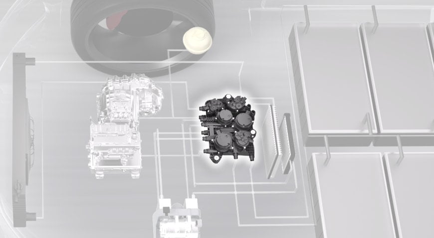 Coolant Control Hub max: Customized and simplified thermal management for electric vehicles